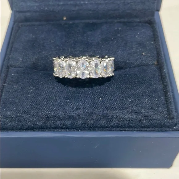 Oval Eternity Band - Picture 2 of 4